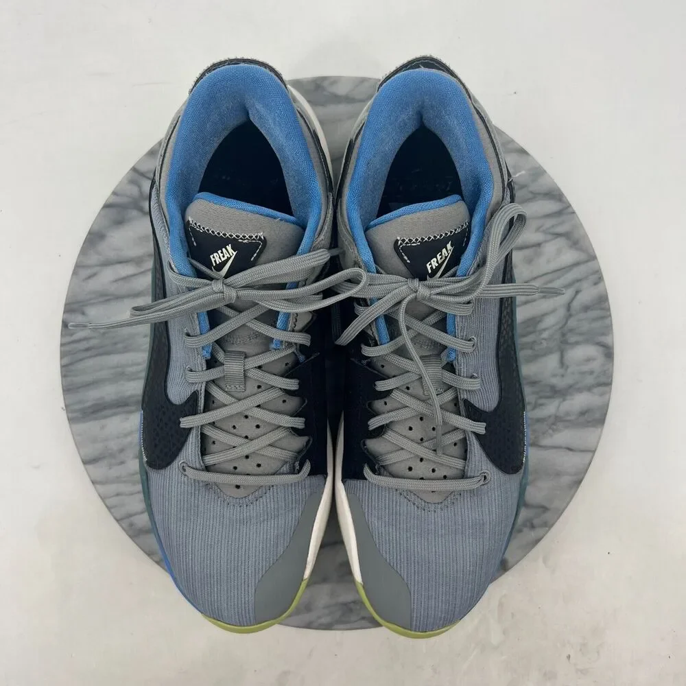 Nike Zoom Freak 2 Shoe Mens 11.5 Grey/Black Lace Up Athletic Sneaker CK54224-004
